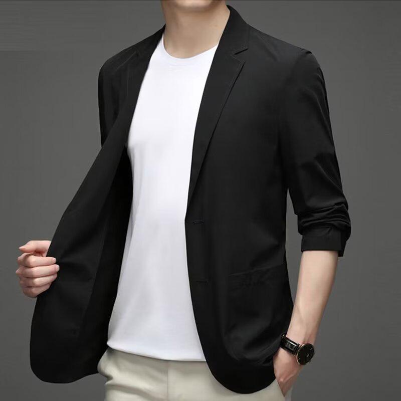 2024 Autumn Slim Fit Business Casual Jacket for Middle-Aged Men