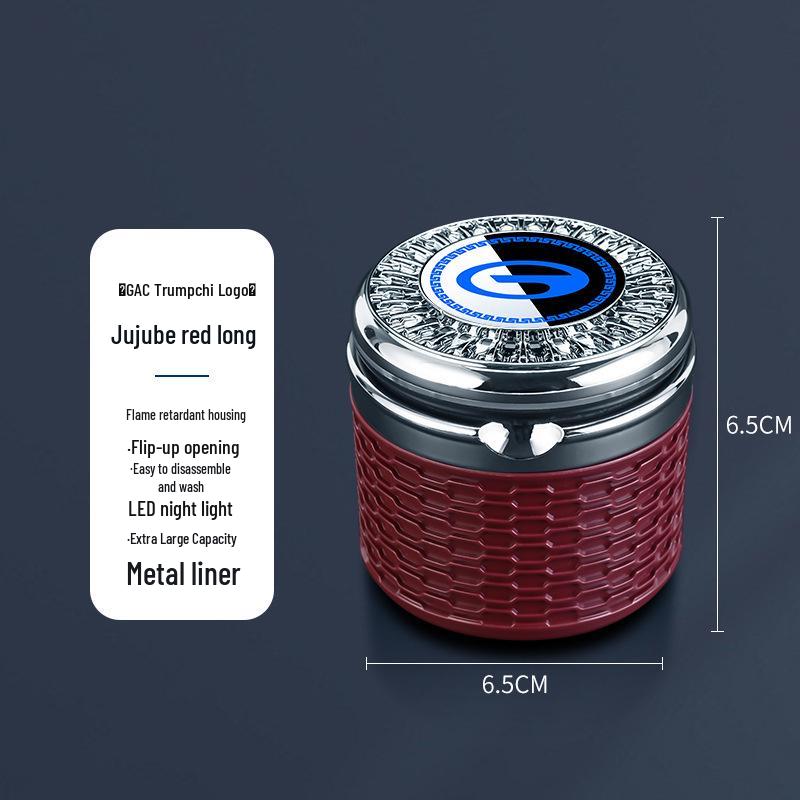 Compatible Car Ashtrays for GAC Trumpchi: GS4, GS8, GS7, GS5, GS3, GA6, GA8, GM6, GM8