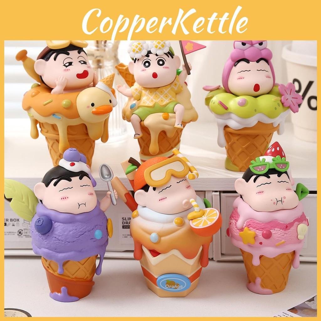 Large Cream Ice Crayon Shin Chan Pvc Cartoon Model For Desk Decoration Gift