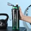 Water Bottle Gradual Change Transparent Sports Water Cup Summer Large Capacity Space Cup with Lid Student Water Bottle Portable Large Kettle
