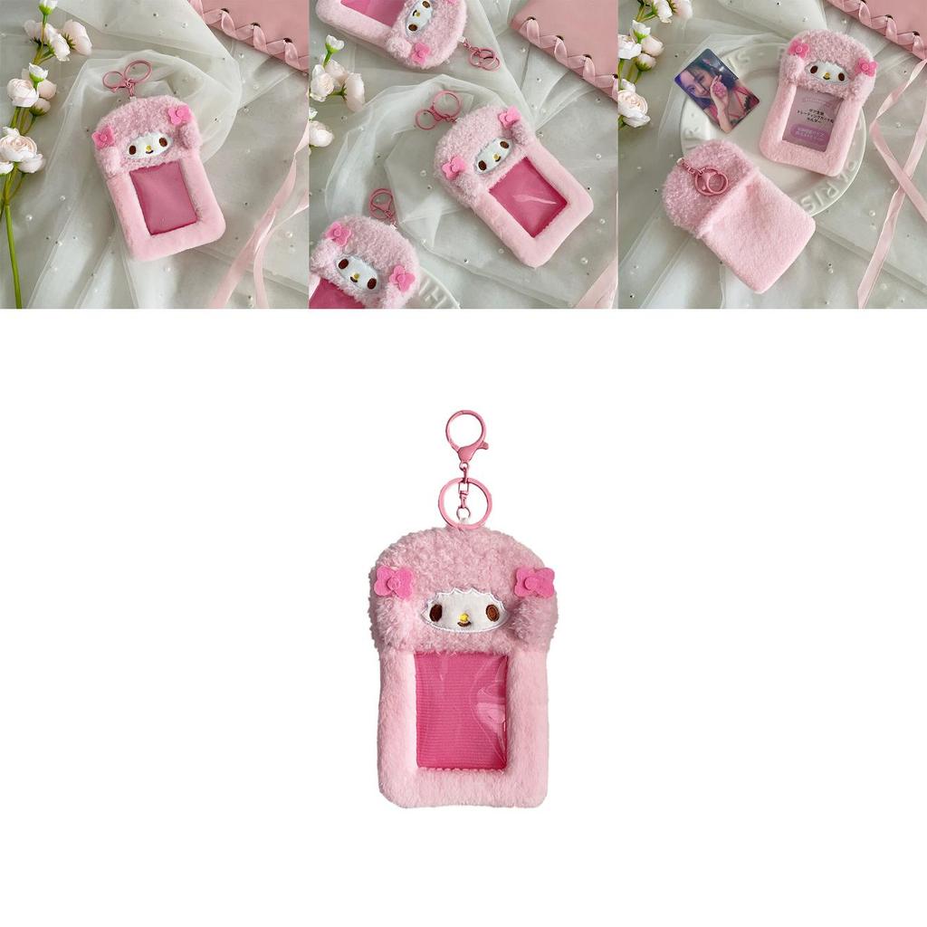 Schlüsselanhänger aus Plüschschaf mit Cartoon-Tierdesign für Schule und Geschenk