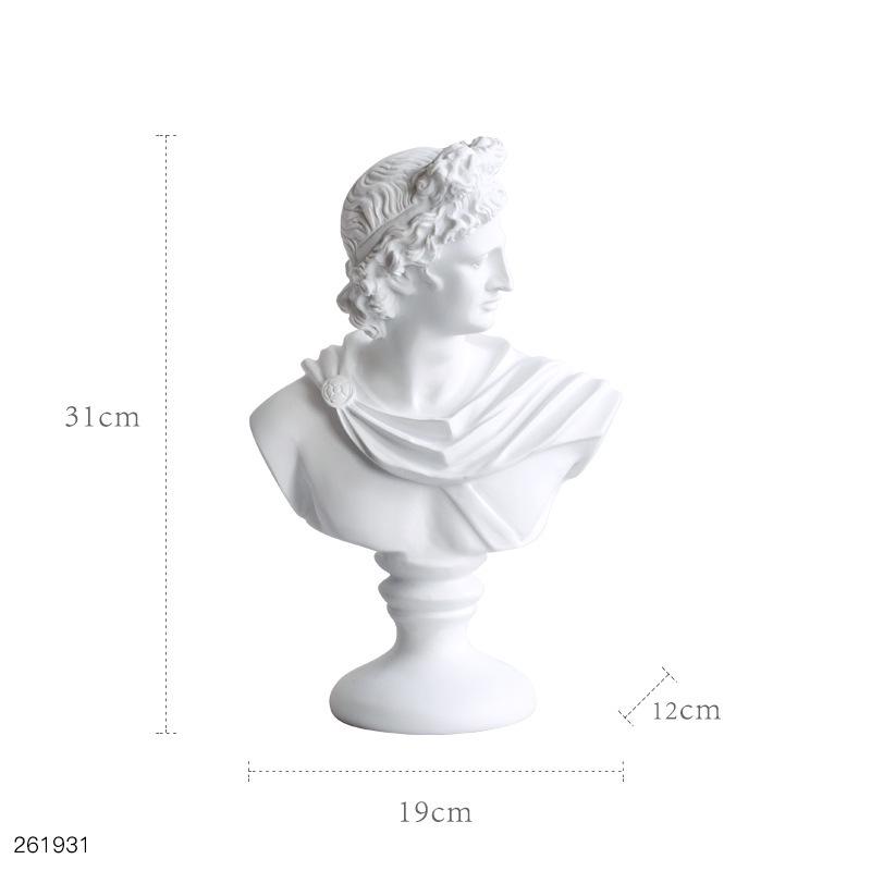 

David Venus Modern Minimalist Resin Sculpture for Office or Living Room