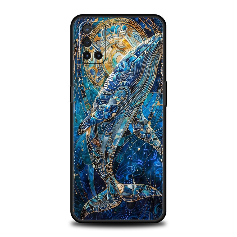 

Blue Ocean Fish Phone Case For Oneplus 13R 13 12R 11 10T 10R Nord N100 N200 N10 10 9 9R 9RT CE 3 2 Z Pro 5G Soft TPU Cover Capas OnePlus 9R