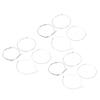 12Pcs Violin String Copper Alloy Professional Violin String Replacement for 1/2 1/4 3/4 4/4 Silver