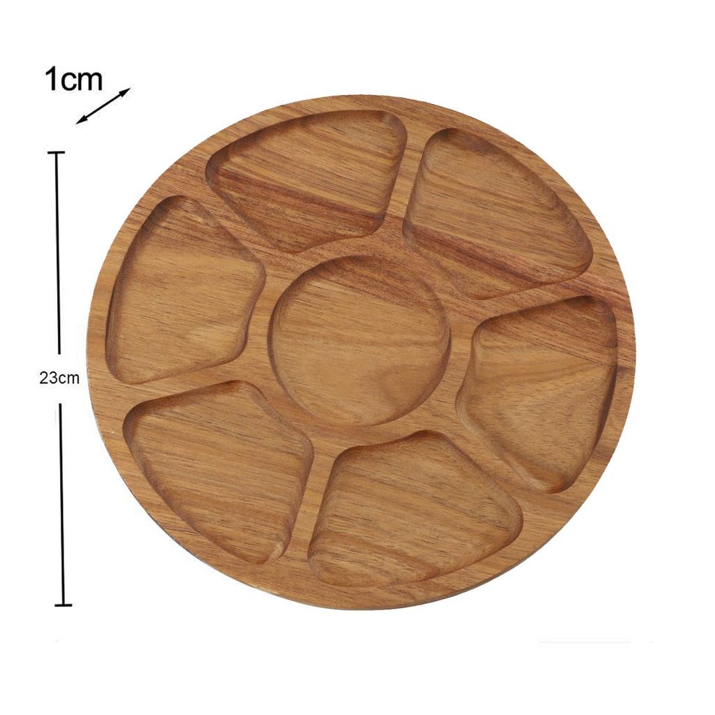 Weihnachts-Serviertablett Lustiges Puzzle-Tablett Holz-Serviertablett Dekoratives Party-Tablett