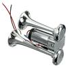 600DB 12V Dual Trumpets Super Loud Car Electric Horn Truck Boat Train Speaker Car 12V Compressor Air Horn with Wires Relay