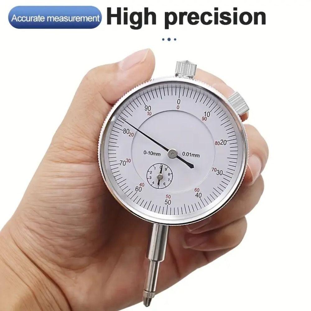 0.01 Resolution Gauge Tool Accuracy Measurement Precision Meter Dial Indicator Mechanical Workshop