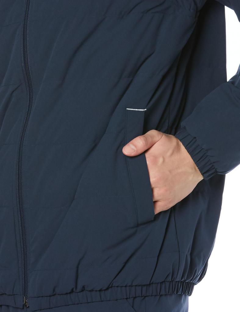 Le Coq Sportif Golf QGMWJK20AT Blouson and Navy Size LL Men's (Limited Edition), Water-Repellent, Stretch, Windproof, Padded, Blue,