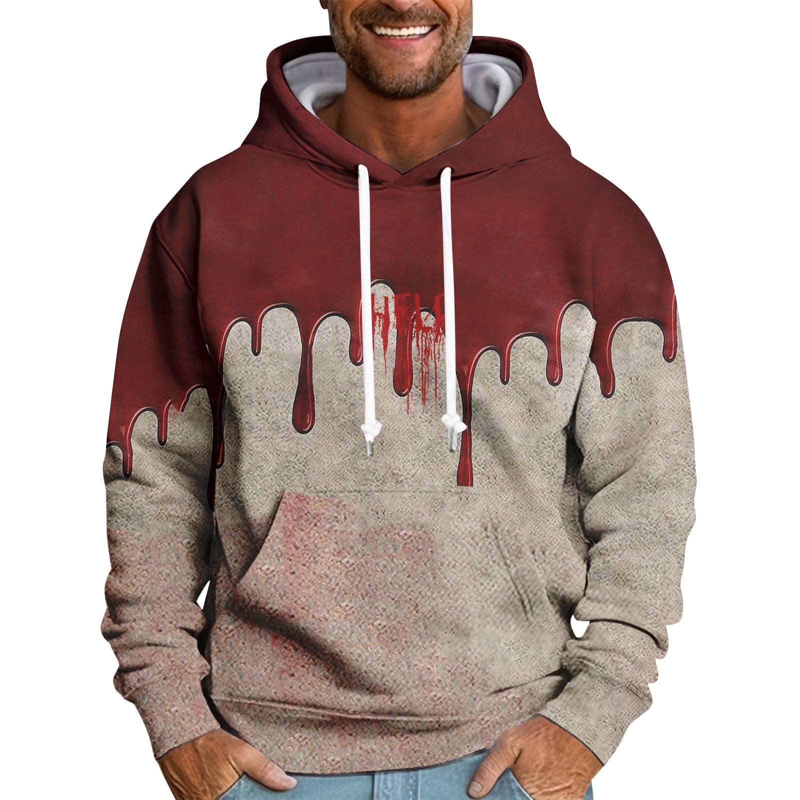 

Спортивный костюм с капюшоном, унисекс, одежда для бега, пуловер с длинными рукавами, толстовка с капюшоном XXXXL винный