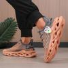 Herren Tennisschuhe Leicht Atmungsaktiv Mesh Strickdesign Dämpfung Lässige Hohlschuhe Bequeme Modische Trainingsschuhe