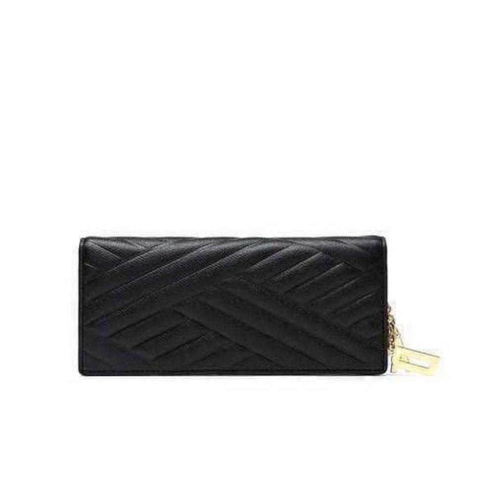 Daks Black Embossed Leather Golddd 2fold Wallet Dcwa5e212bk
