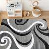 Visual Illusion Carpet 3D Vortex ThreeDimensional Trap Bedroom Floor Mat Living Room Coffee Table Blanket Creative Christmas Rug