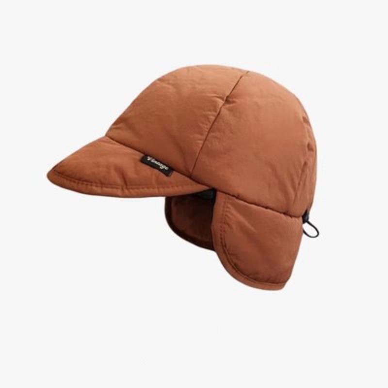 South Korea Fall and Winter Warm Ski Ear Protection Windproof Lei Feng Cap Men and Women Outdoor Pilots Cold Cycling Duck Tongue Cap Sub