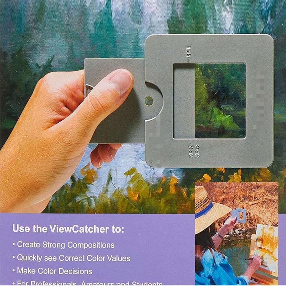 Creative View Catcher Portable View Finder Card Multifunction Photo Viewfinder Art Supplies
