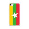 Phone Case – Flag of Myanmar – Compatible iPhone 6S – Soft Case – Resistant and Shockproof - Silicone - Pixelforma