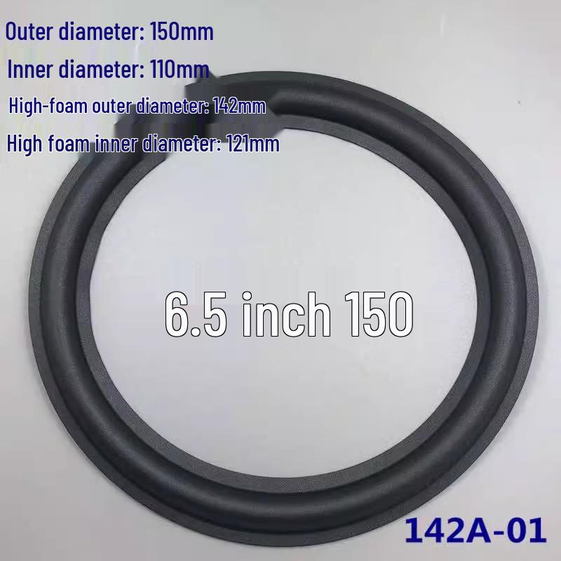 Speaker Repair Rubber Edge: Sizes 1.5/2/2.75/3/4/5/6/7/8/10/12 inches