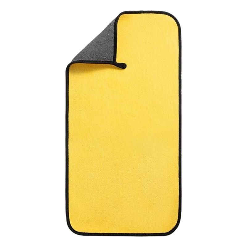 Professional Car Wiping Cloth Plush Coral Fleece Detailing Cleaning Cloth for Spotless Finish On Paintwork Glass