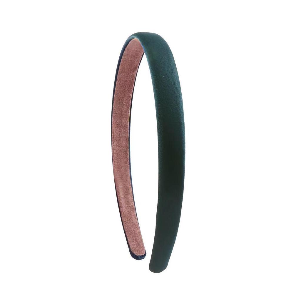 Kids' Solid Color Wide Edge Headband – Handmade Fabric Base, Perfect for Summer DIY Accessories