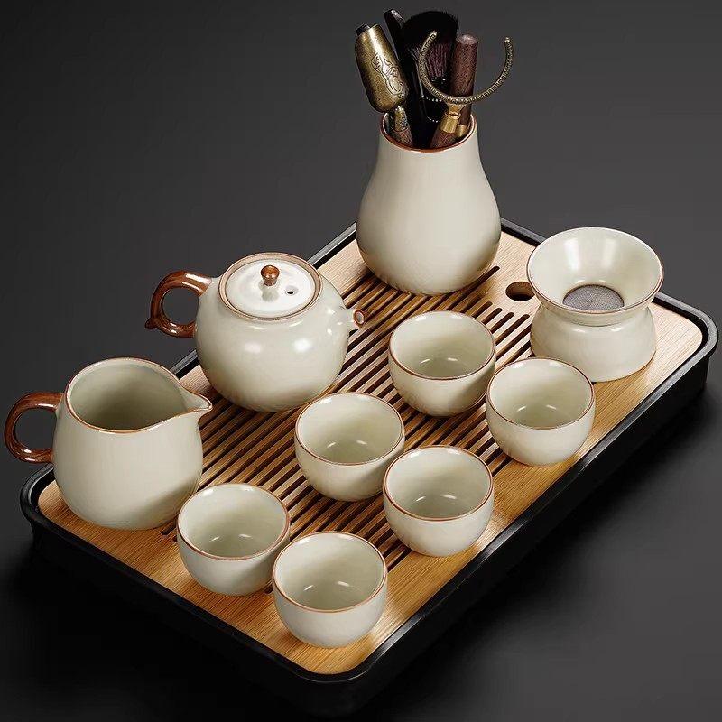 Star 2026 Ru Kiln Ceramic Gongfu Tea Set