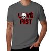 Love Fist T-Shirt boys animal print vintage cotton t shirts