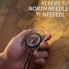 Outdoor Camping Hiking Transparent Plastic Compass Compass Proportional Footprint Travel Military Compass Tools Travel Kits
