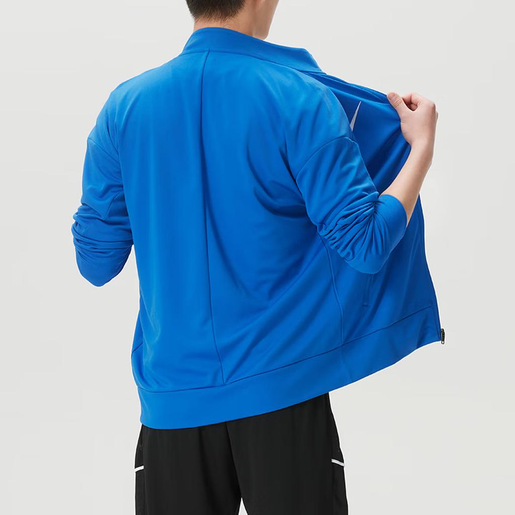Nike Durable Stand Collar Zipper Knit Long Sleeve Jacket Men jackets IR8421-463