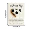 Note Cards Portable Soccer Shape Pendant Funny Greeting Card For Travel Wallet Training Home Friends Family Holiday Birthday