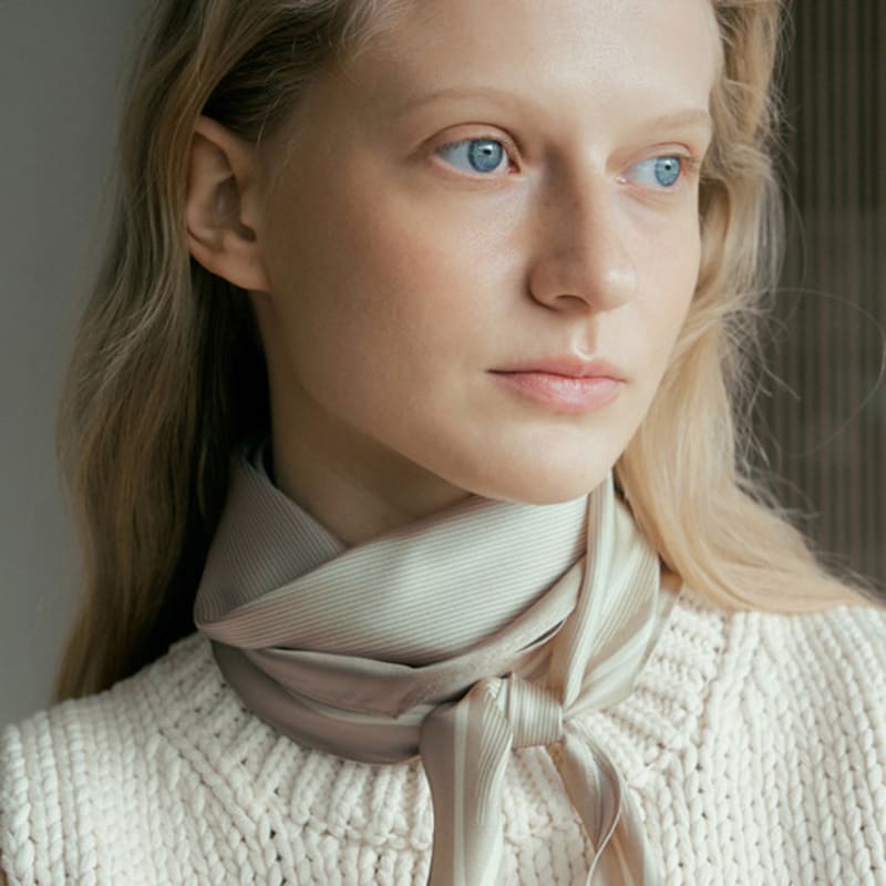 

Saint Luxure Ponte Stripe BG Striped Beige_None