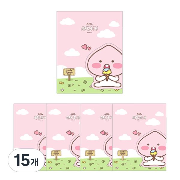 

Блокнот Kakao Friends в обложке Little Apeach, 15 шт., Лучший персонаж Кореи
