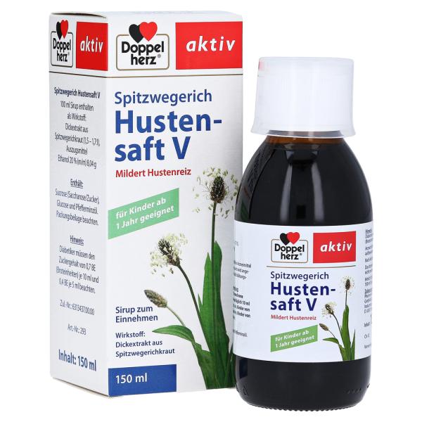 Doppelhertz Mugwort Bronchial Syrup V 150ml