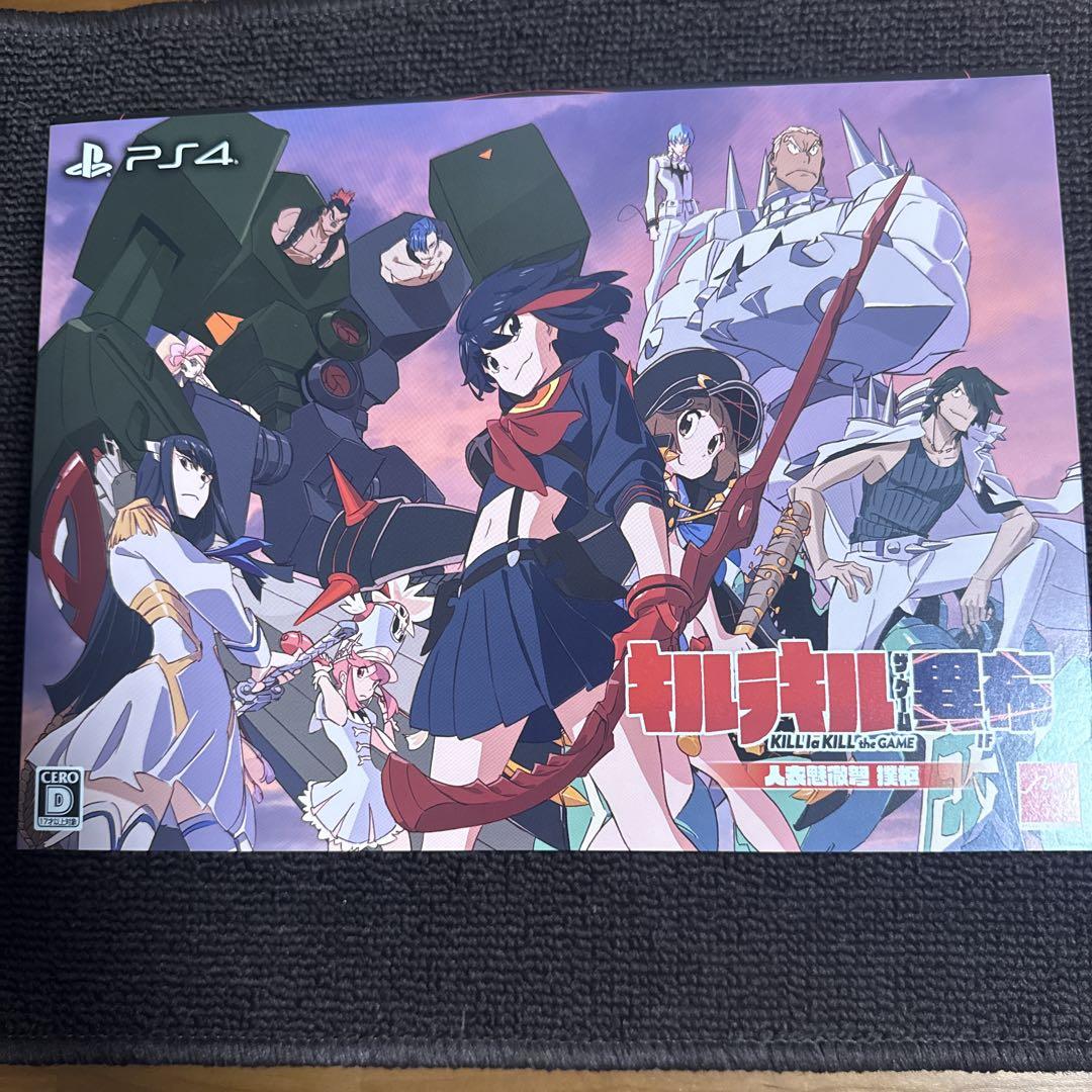 

[USED] PS4 Kill la Kill the Game -IF- Human Clothes Mitetsu Doubutsu (Limited Box)