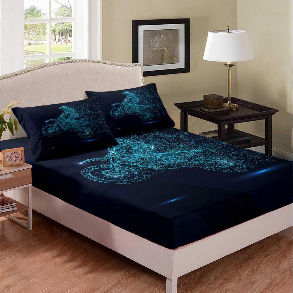 Single Spiral Vortex Tie-Dye Pattern Mattress Three-Piece Digital Printing Mattress Bedding Adult Children