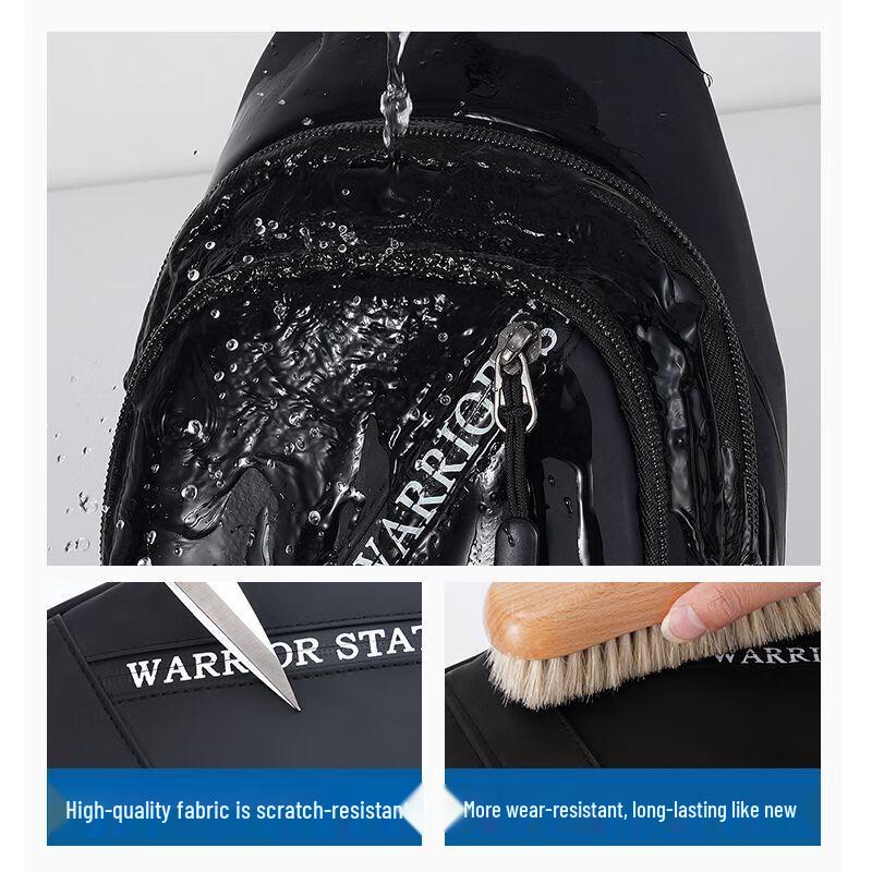 Warrior Canvas Crossbody Shoulder Bag