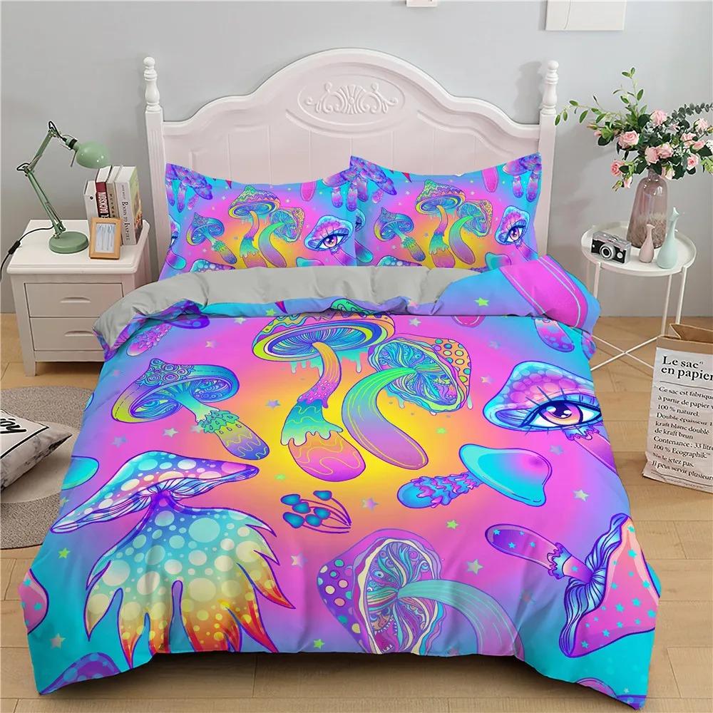 

Комплект пододеяльников с разноцветным Буддой, комплект постельного белья с разноцветной статуей Будды, комплект постельного белья с изображением розовой розы из полиэстера, королевского размера, пододеяльник 70x133cm 2pcs