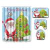 3D Digital Printing Christmas Waterproof Shower Curtain Four-Piece Bathroom Non-Slip Door Mat Bedroom Living Room Floor Mat Carpet
