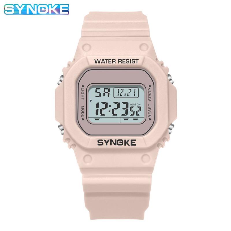 Top Brand New Student Watch Large Dial Waterproof Men and Women Couple College Style Sports Electronic Watch Trendy