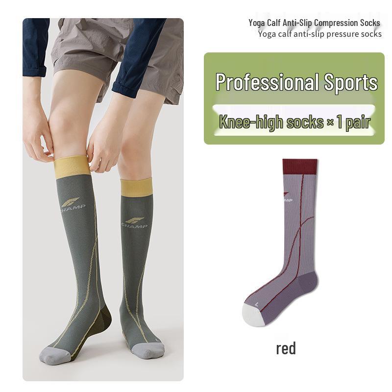 Damen Kompressions-Wadensocken für Pilates, Yoga, Laufen, Sport und Seilspringen