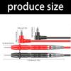 Test Leads Needle Pin Replacement Digital Multimeter Probe Wire Pen Cable Set 1000V 10A Electric Test Leads Tester Probe
