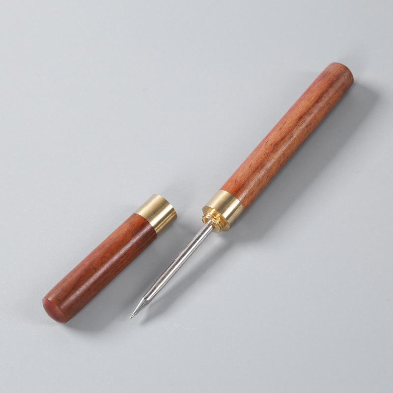 

Tea Knife Solid Wood Tea Needle Special Tool Rosewood Ebony Kung Fu Tea Ceremony Utensils Pu Erh Tea Needle Tea Set Accessories 15.8x1.3cm