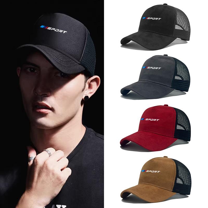 BBJJ8 For BMW 1 3 5 Series G30 G20 F30 F10 E90 E60 X1 X3 E70 F48 Fashion Motorcycle Emblem Prints Baseball Cap Racing Outdoor Sun Hat
