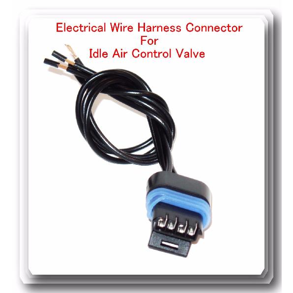 4 Wire Harness Pigtail Connector For Idle Air Control Valve AC12 Fits Jeep
