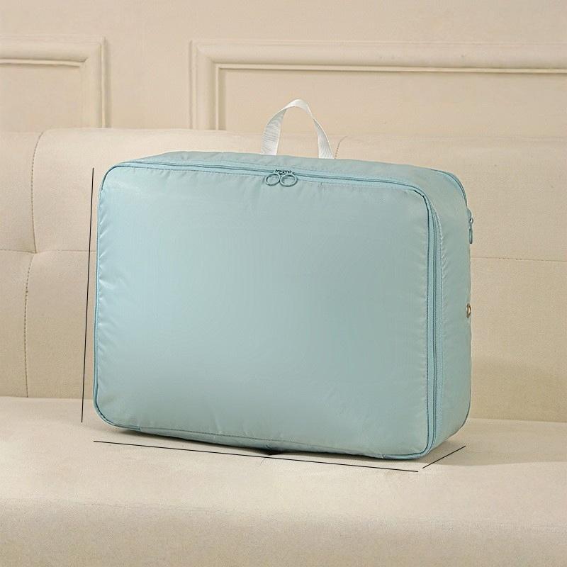 1pc Large Capacity Compression Finishing Bag Travel Clothes Down Jacket Storage Bag Foldable Expansion Organizer Bag