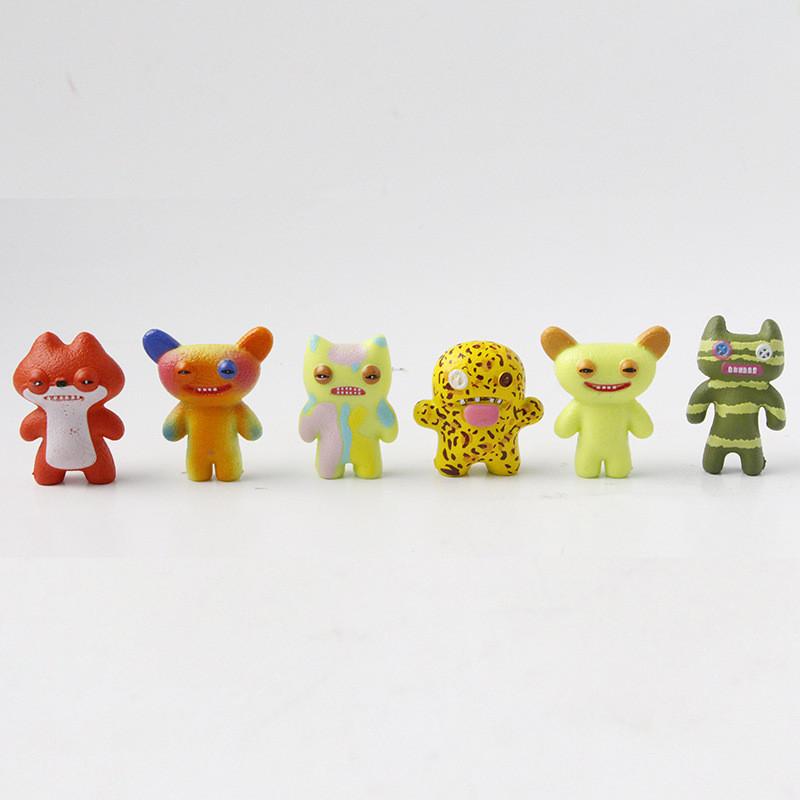 Fuggler Tooth Creative Monster Model Toy Ornament Set For Kids Collectors And