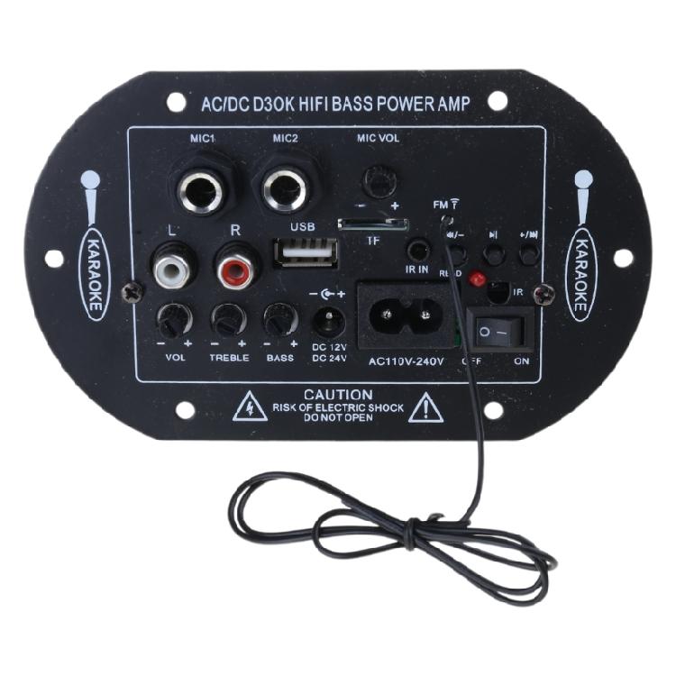 

USB TF Card Player Module AC/for DC D3OK HIFI Bass Power 12V24V 220V Amplifier B 1