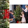 Elegant 10 Piece Christmas Tree Decoration Set With Acrylic Pearl Ornaments And Snowflakes