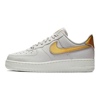 Air Force 1 Low Metallic Platinum Metallic Gold Damen-Sneaker AR0642-001