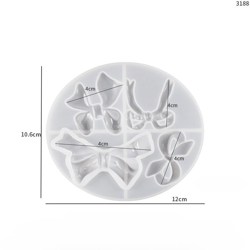 

Сделай сам форма-капельница из кристалла, форма для заколки, зеркальный цветок, бабочка, серьга и подвеска для серьги, силиконовая форма Pack of 1