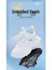 Bobodou Kids' Sports Shoes 2025 Autumn/Winter - Boys' and Girls' White Sneakers