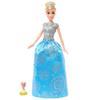 Mattel Disney Princess Secret Dress-Up Cinderella Doll and House with Accessories, Ages 3 and Up, Blue, JCR96