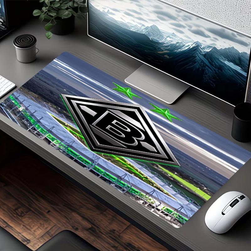 Borussia Monchengladbach Print Mouse Pad, for Keyboard Pad Laptop PC Mat for Office Home Use, Desk Decor, Perfect Birthday Gift for Gamers